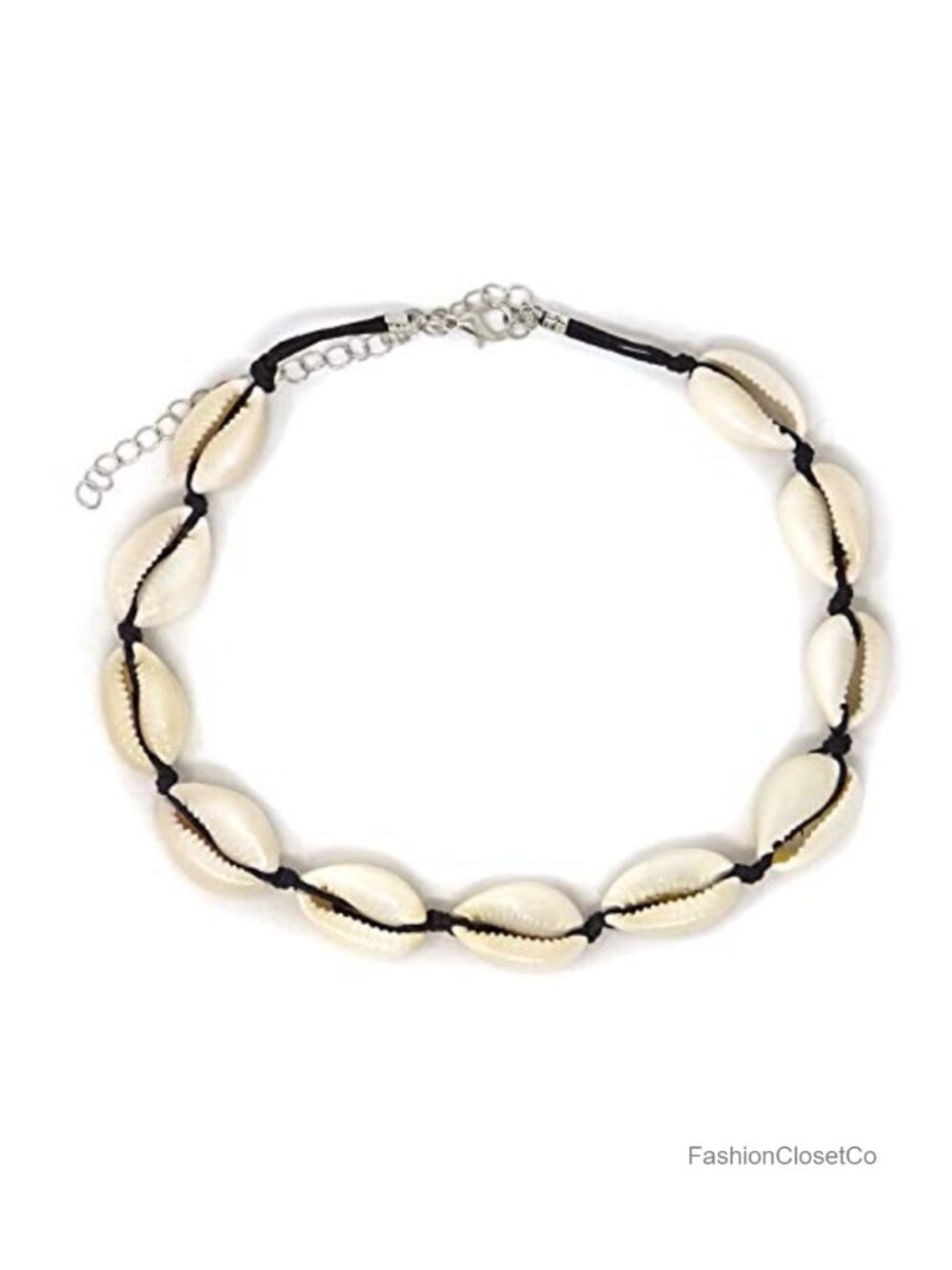 Adjustable Shell Choker Necklace Summer Beach Cowrie Boho Jewelry
